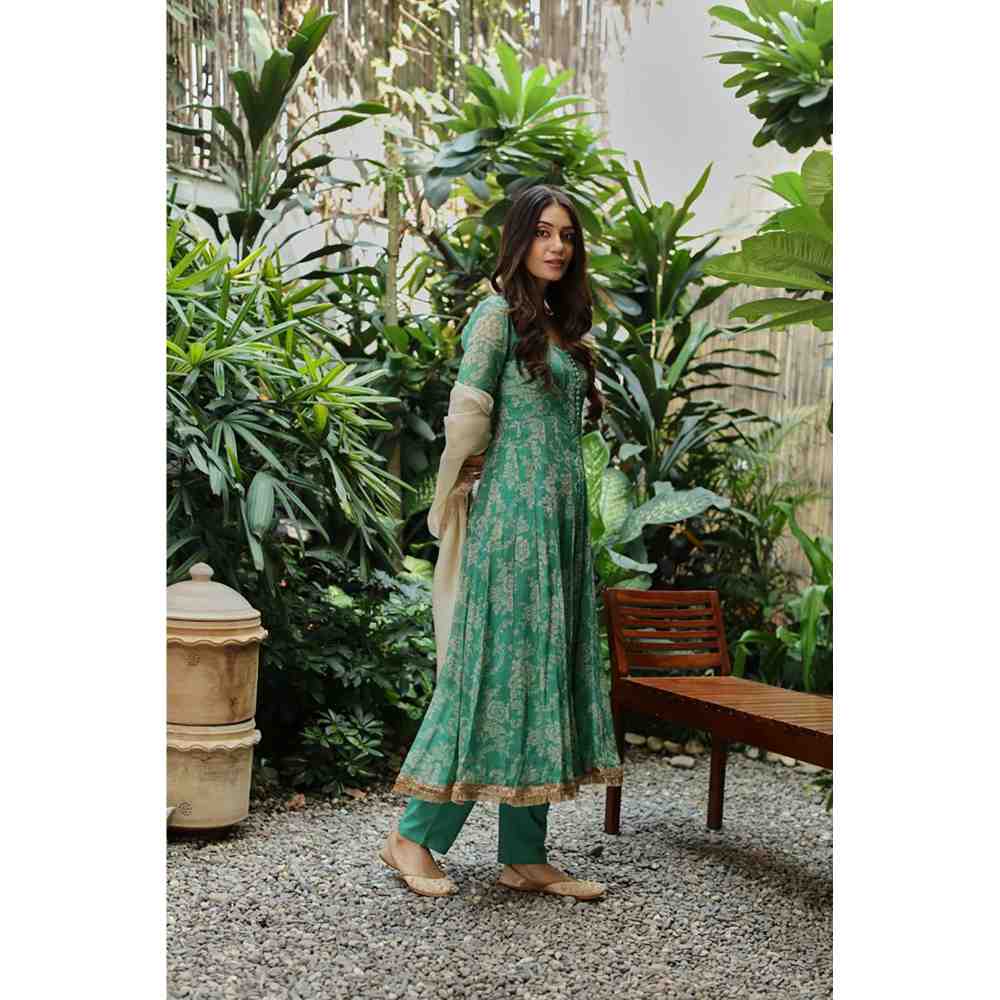 Roze Chhaya Anarkali (Set of 3)