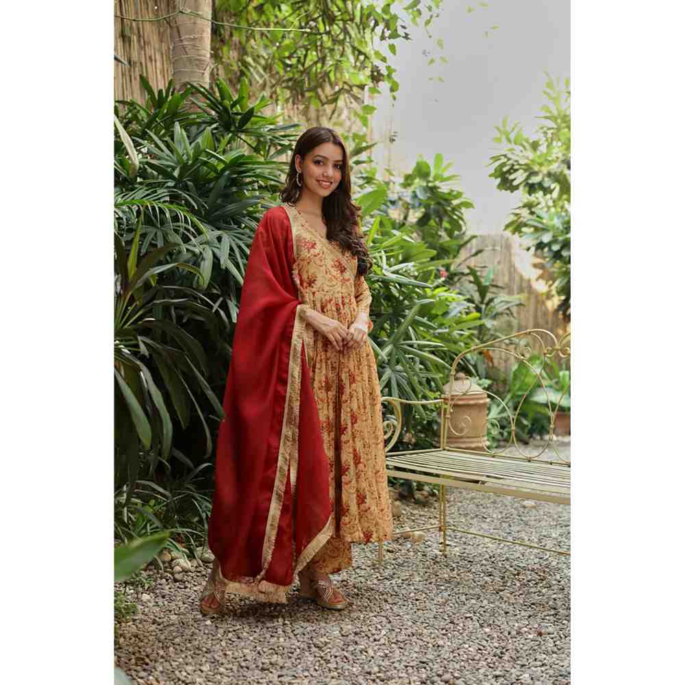 Roze Kaavya Anarkali (Set of 3)