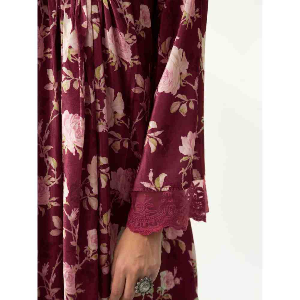 Roze Faria Velvet (Set Of 2)