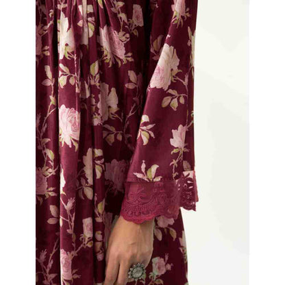 Roze Faria Velvet (Set Of 2)