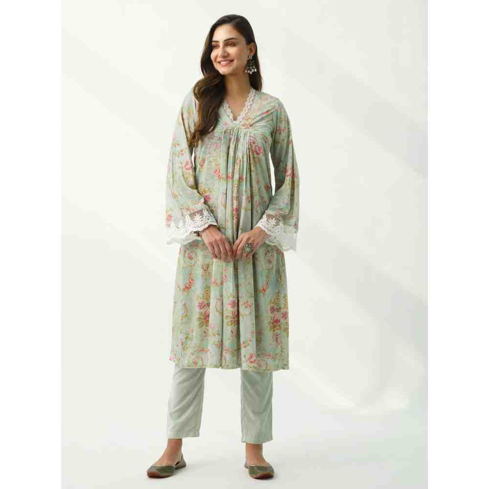 Roze Fiza Velvet (Set Of 2)