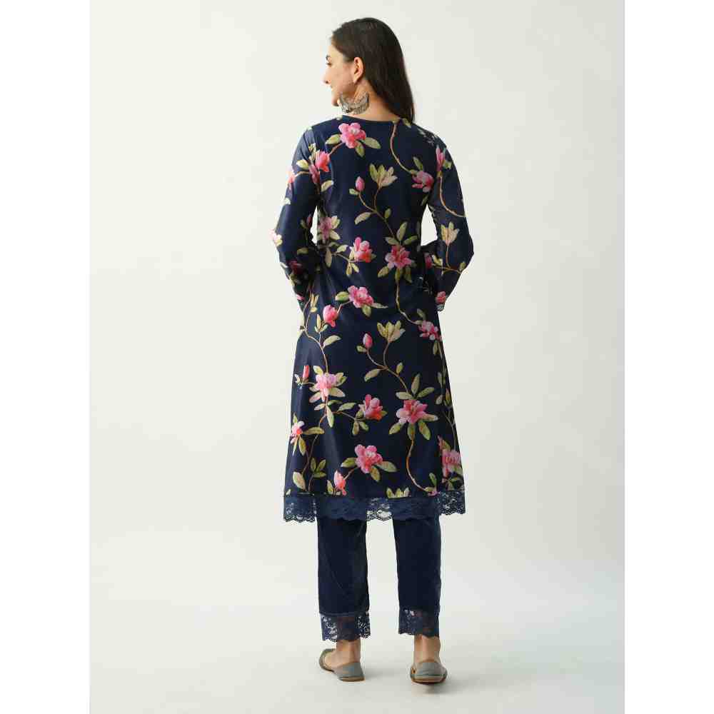 Roze Maeen Velvet (Set Of 2)