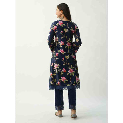 Roze Maeen Velvet (Set Of 2)