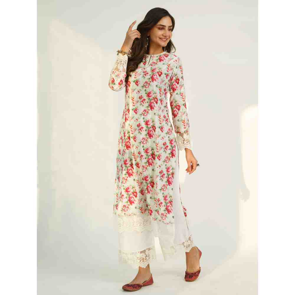 Roze Asmara Velvet Kurta