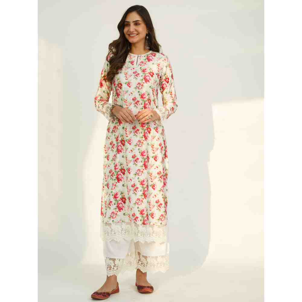 Roze Asmara Velvet Kurta