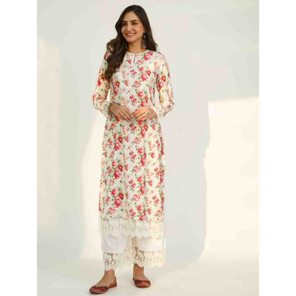 Roze Asmara Velvet Kurta