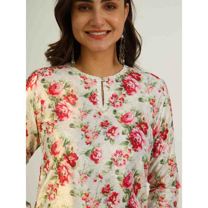 Roze Asmara Velvet Kurta
