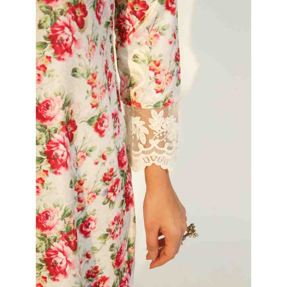 Roze Asmara Velvet Kurta