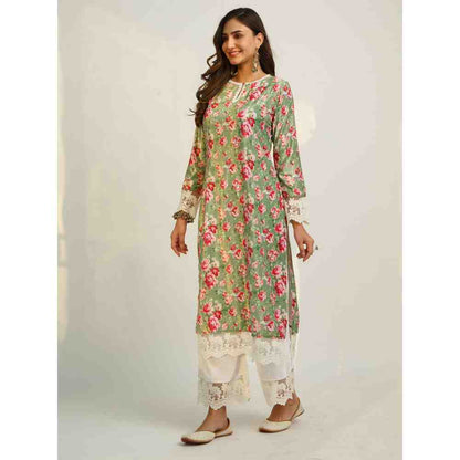 Roze Hayat Velvet (Set Of 2)