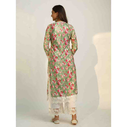 Roze Hayat Velvet (Set Of 2)