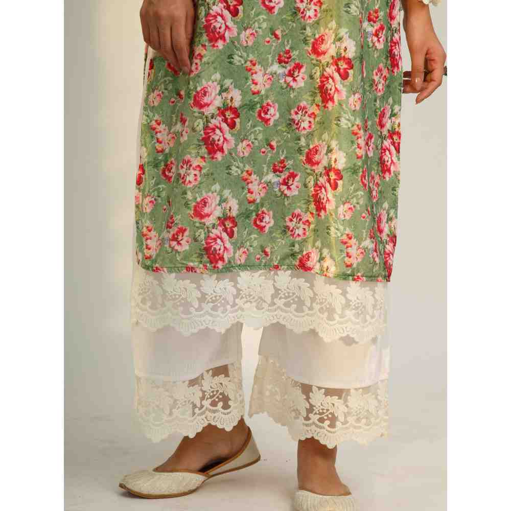 Roze Hayat Velvet (Set Of 2)