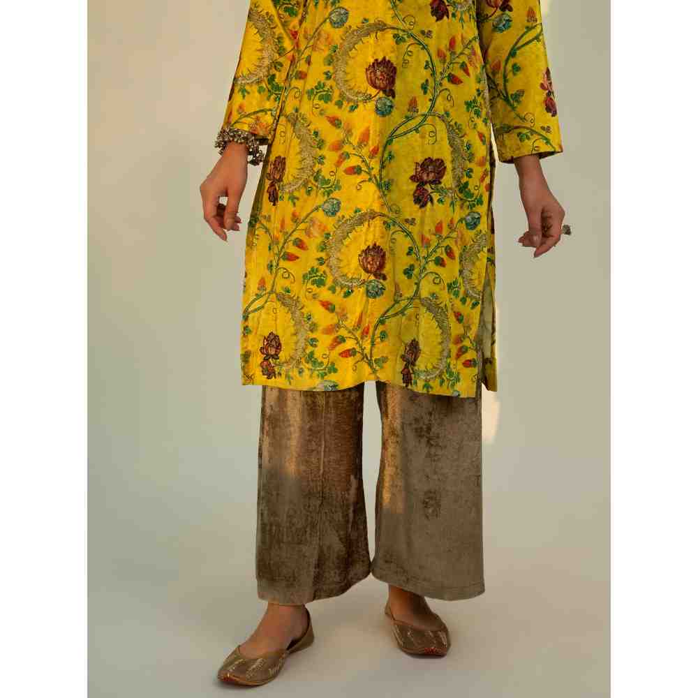 Roze Sehrish Velvet (Set Of 2)