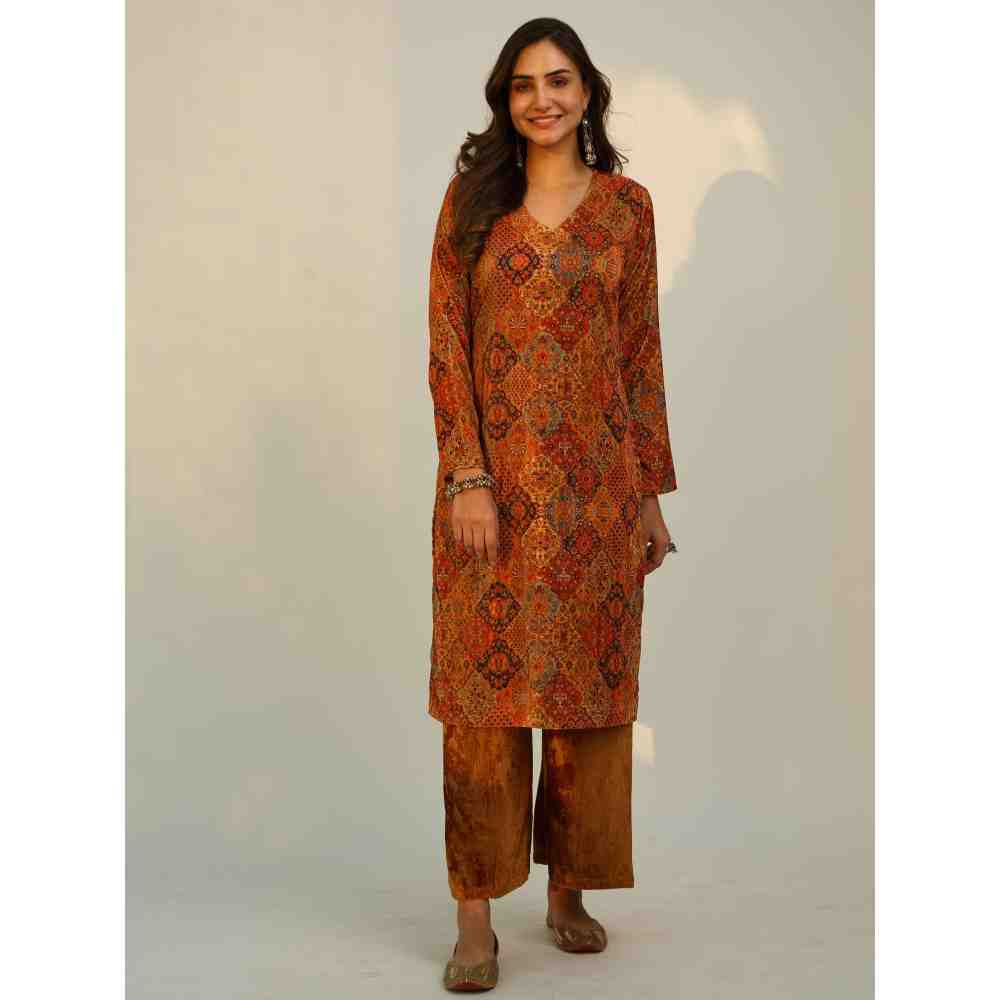 Roze Shiza Velvet (Set Of 2)