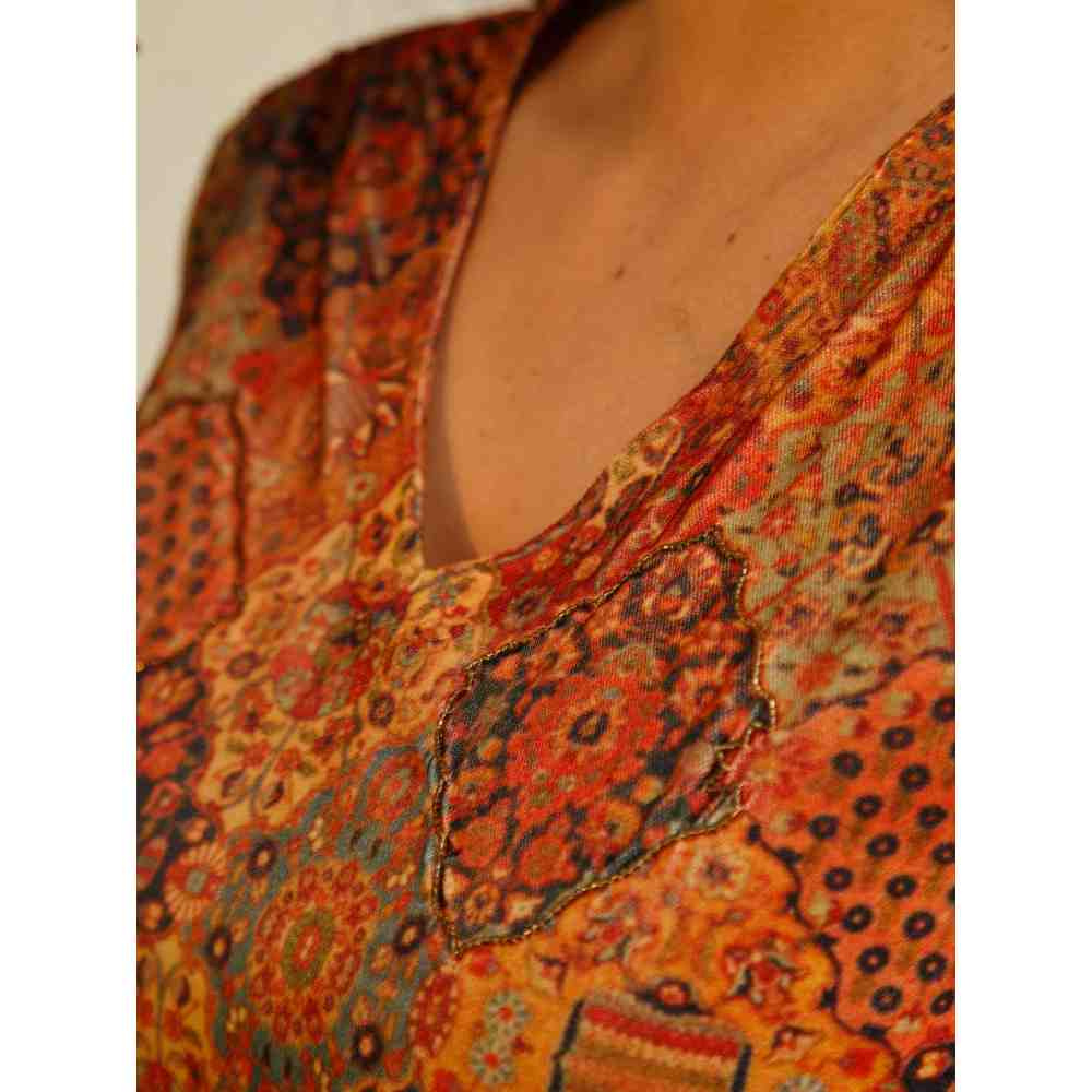 Roze Shiza Velvet Kurta