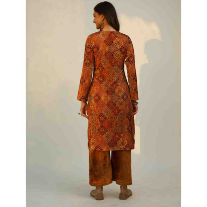 Roze Shiza Velvet Kurta