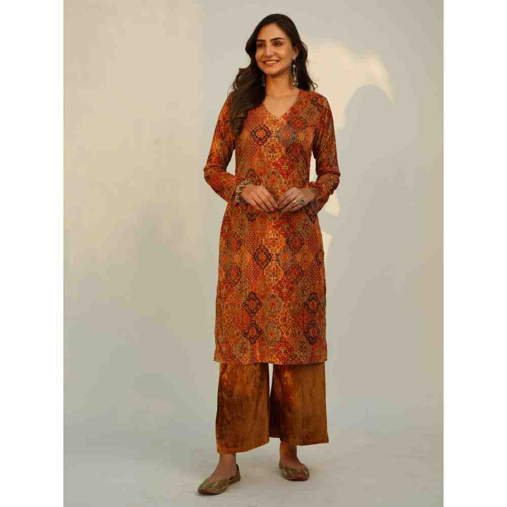 Roze Shiza Velvet Pants