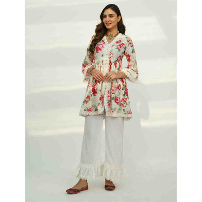 Roze Leah Velvet Kurta