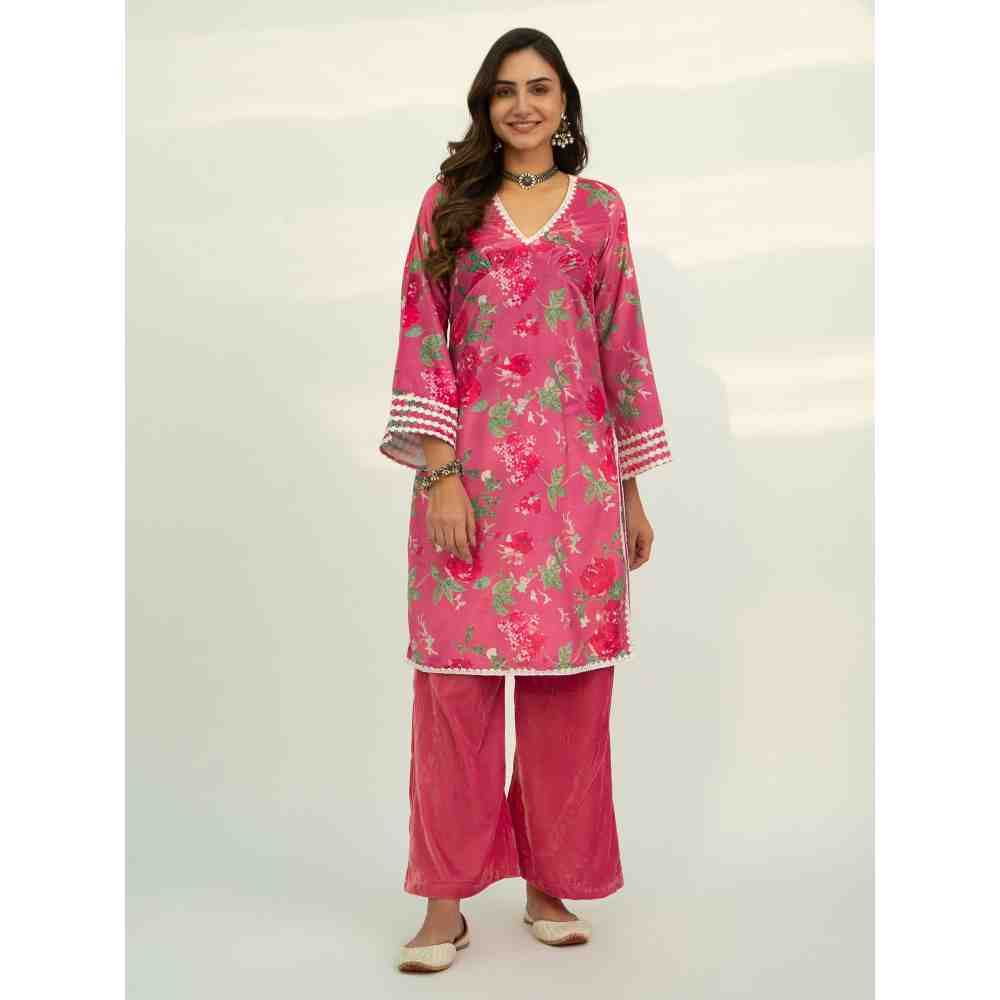 Roze Dania Velvet (Set Of 2)