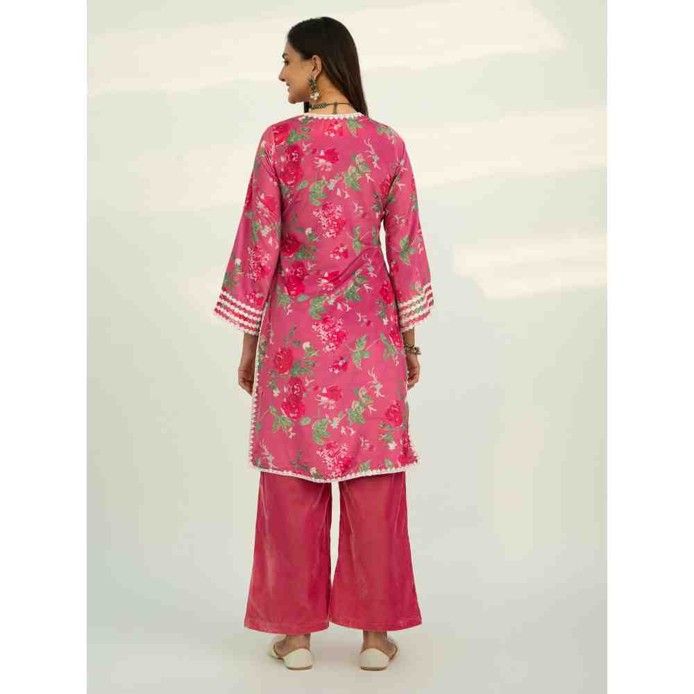 Roze Dania Velvet (Set Of 2)
