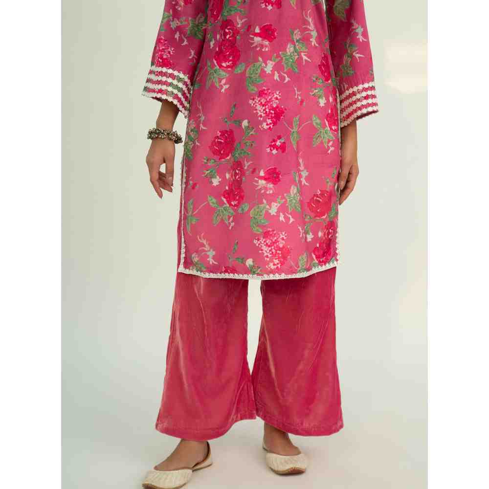 Roze Dania Velvet Pants