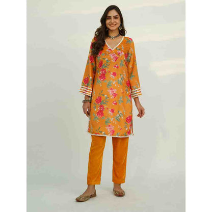 Roze Fareeha Velvet Kurta