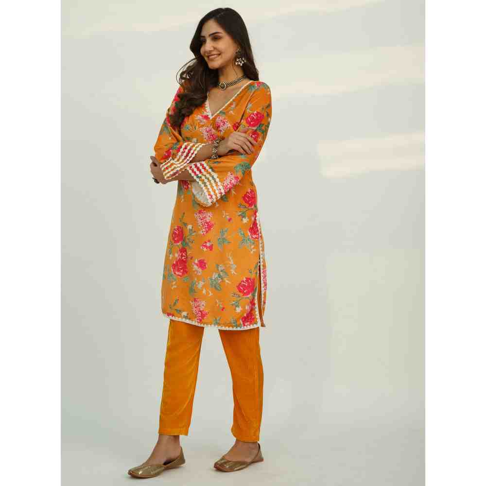 Roze Fareeha Velvet Pants
