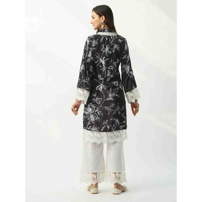 Roze Parsia Black Velvet (Set Of 2)