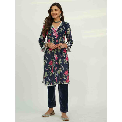 Roze Adya Velvet (Set Of 2)