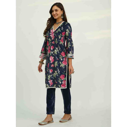 Roze Adya Velvet (Set Of 2)