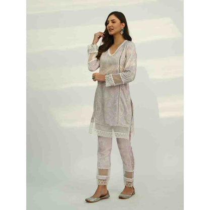 Roze Ismat Velvet Kurta
