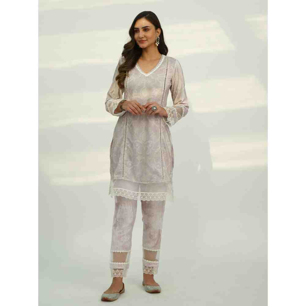 Roze Ismat Velvet Kurta