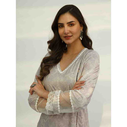 Roze Ismat Velvet Kurta