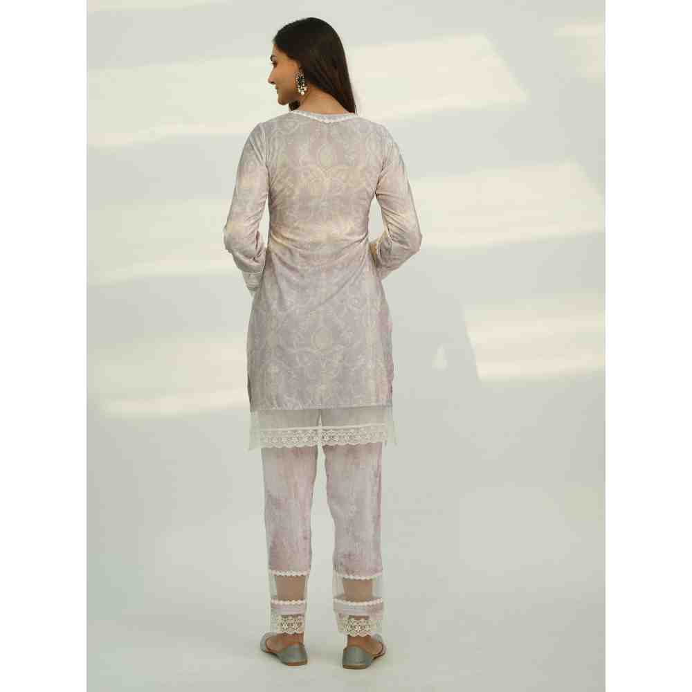 Roze Ismat Velvet Kurta