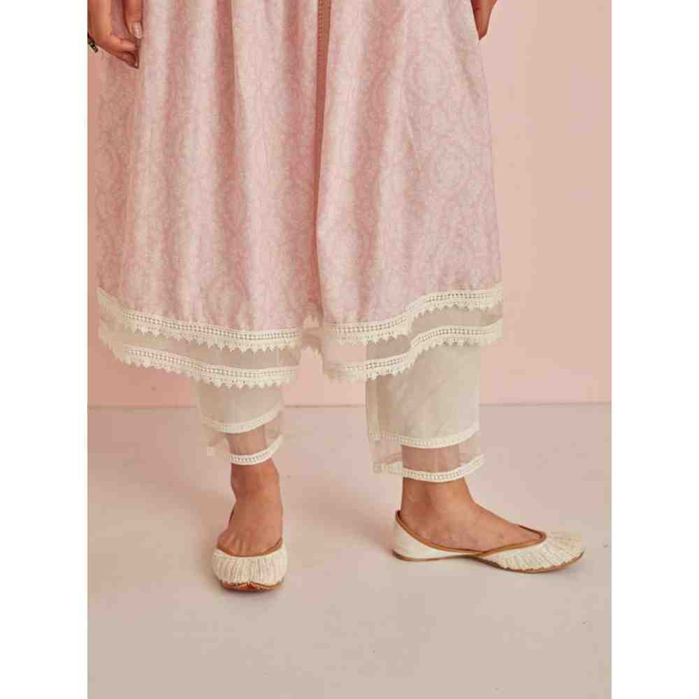 Roze White Amaira Pants