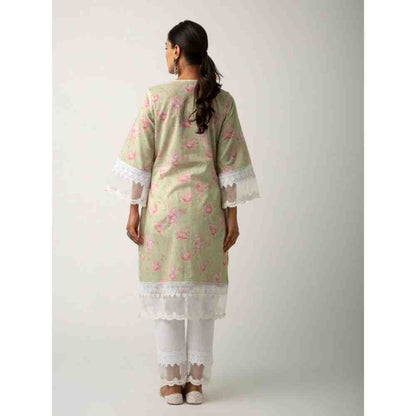 Roze Keya Mint Green Kurta