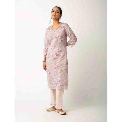 Roze Sheen Kurta