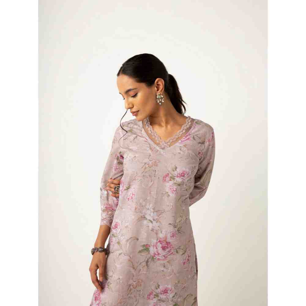 Roze Sheen Kurta