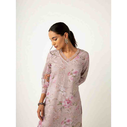 Roze Sheen Kurta