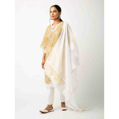 Roze Luna Kurta (Set of 3)