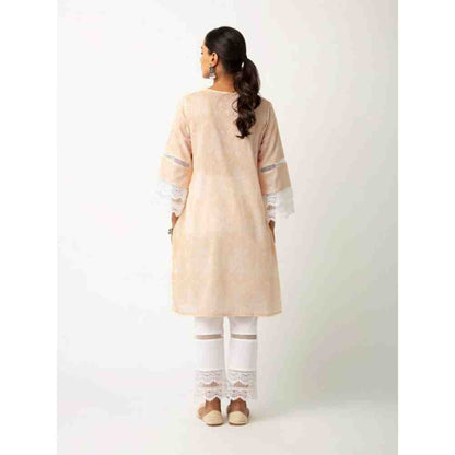 Roze Azhra Yellow Kurta