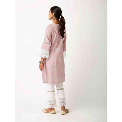 Roze Azhra Pink Kurta