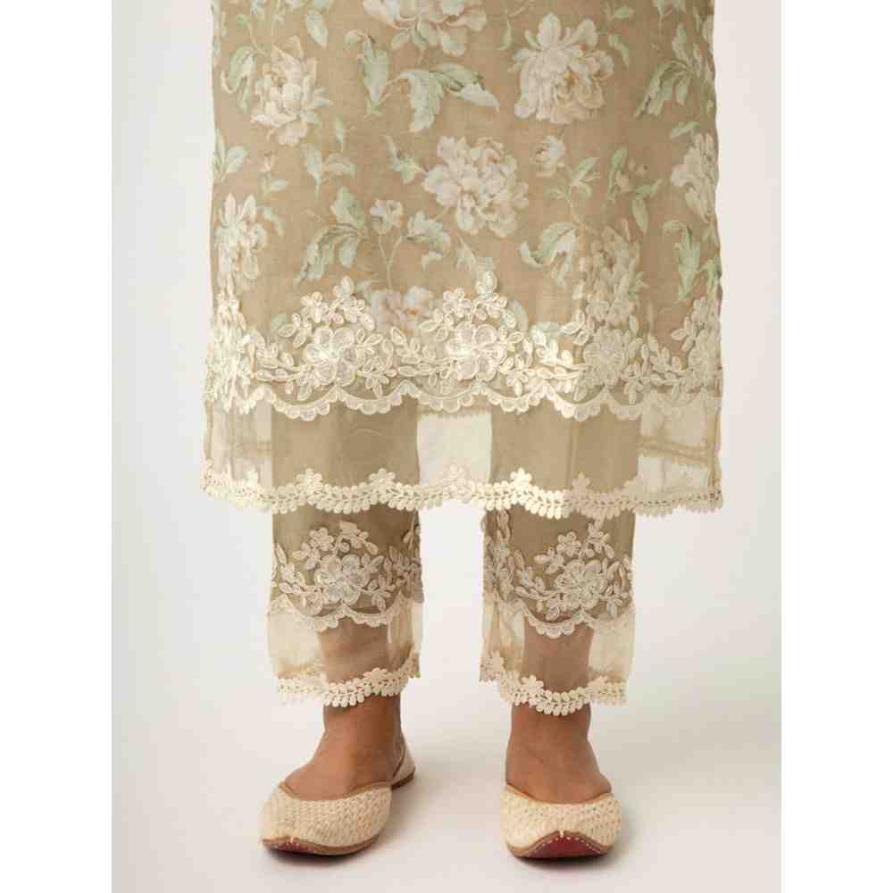 Roze Emaya Kurta (Set of 3)