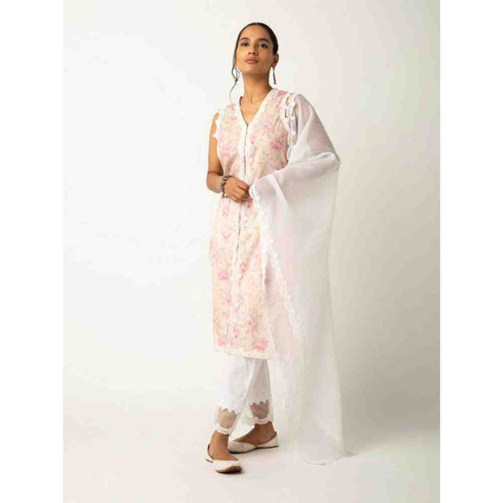 Roze Meerab Kurta (Set of 3)