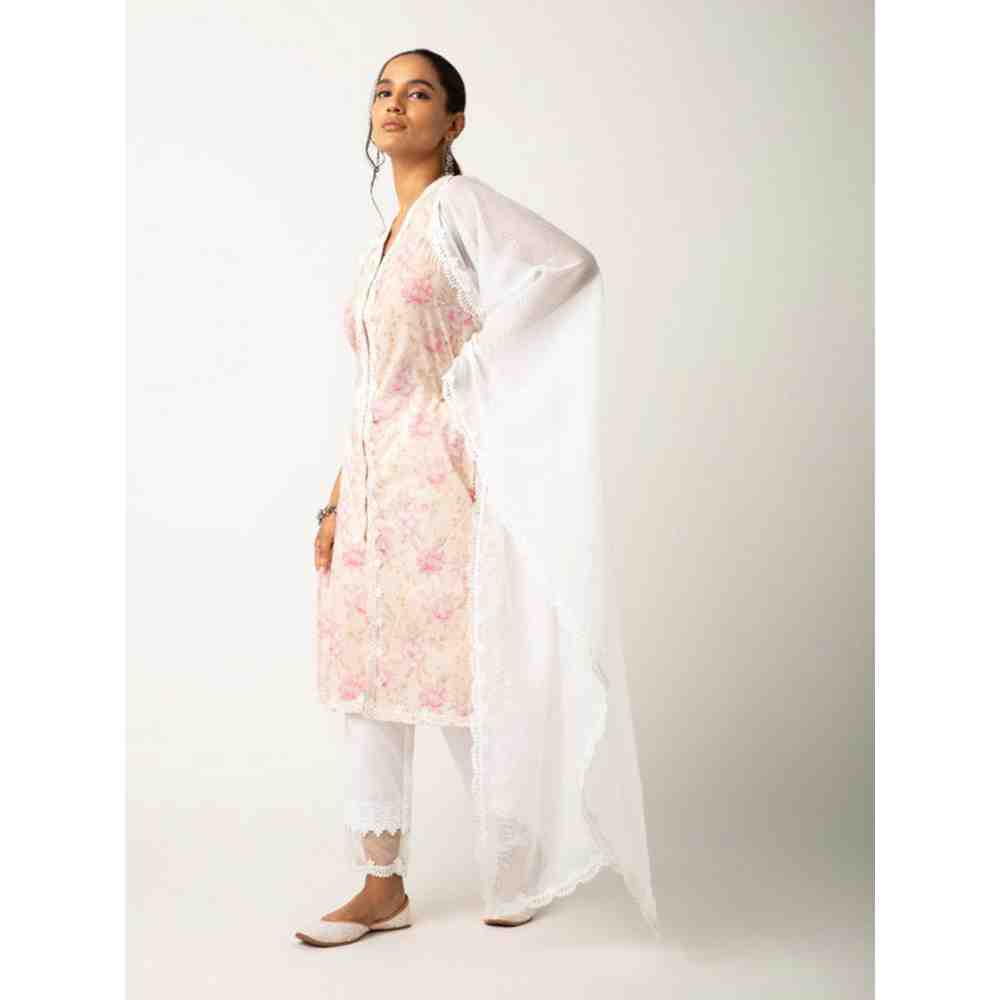 Roze Meerab Kurta (Set of 3)