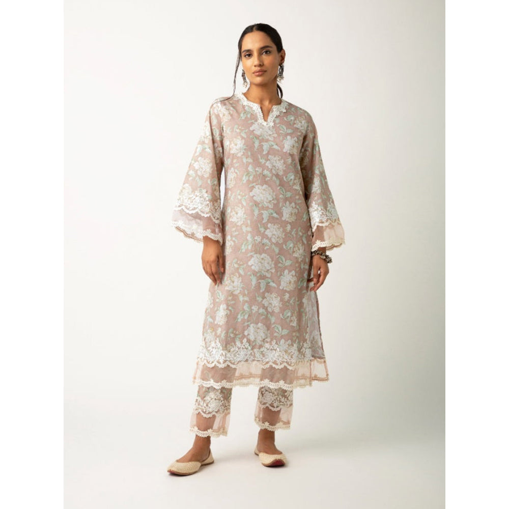 Roze Orin Kurta (Set of 3)