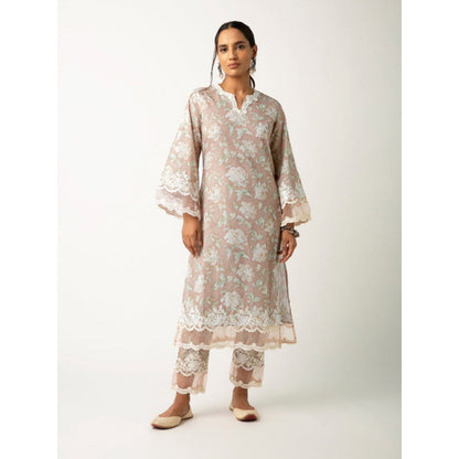 Roze Orin Kurta (Set of 3)