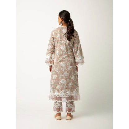 Roze Orin Kurta (Set of 3)