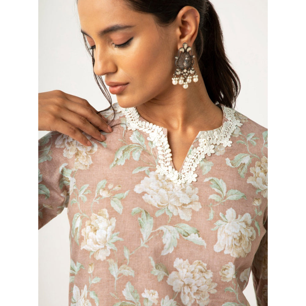 Roze Orin Kurta (Set of 3)
