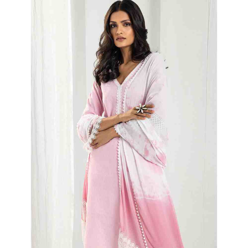 Roze Estelle Pink Dupatta