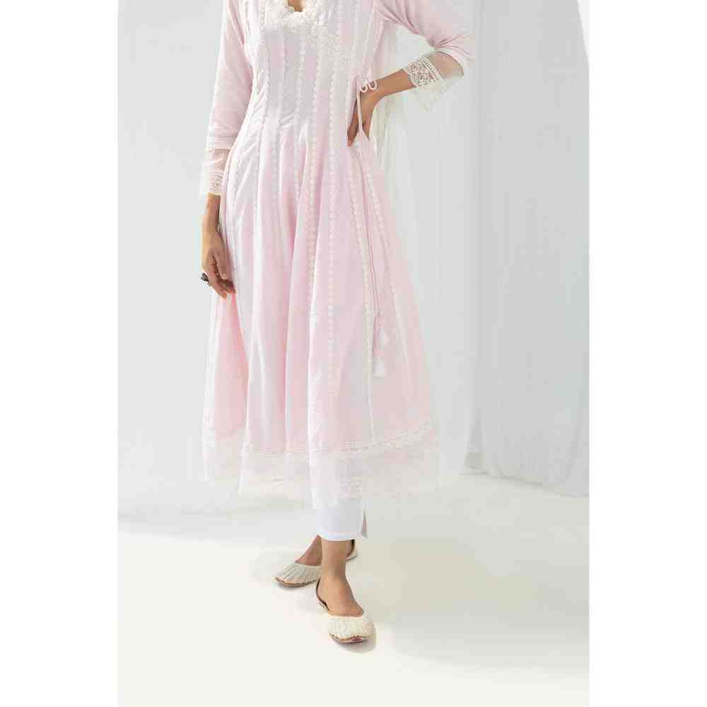Roze Aria White Pant